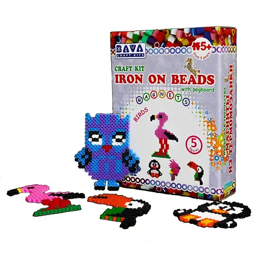 Набор д/творчества "Магниты из термомозаики без планшета "Птицы" TM-015 - фото 6