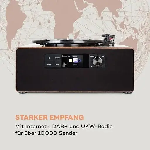 Програвач вінілу Auna Connect Vinyl Cube (10034557) - фото 6