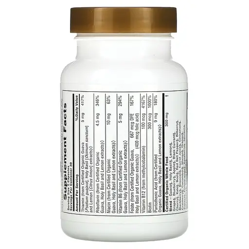 Витамины Natures Plus Sourse of Life Garden B-Complex 60 v caps Nature's Plus (1086-2023-10-2371) - фото 2