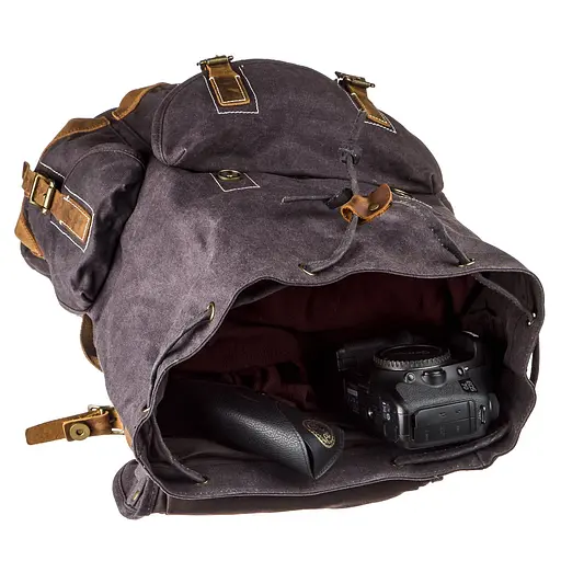 Рюкзак текстильный Vintage 43х34х19 см sum0012714 - фото 4