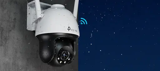 IP-камера TP-Link VIGI-C540-W-4, PoE, 4 Мп, 4 мм, Wi-Fi, H265+, IP66, Dome, цветное ночное видение, наружная - фото 2