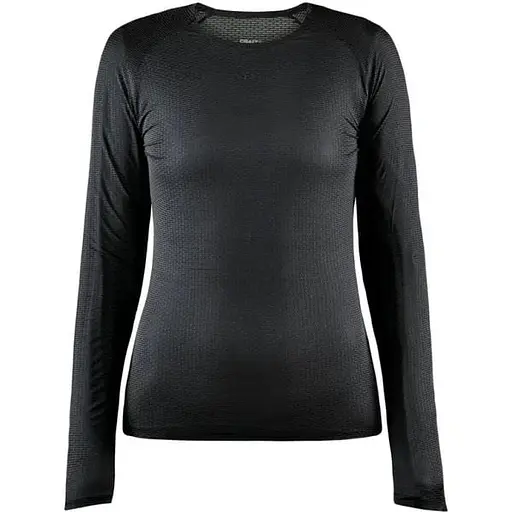 Термокофта Craft Pro Dry Nanoweight LS Woman Black M (1068-1908855 M 999000)