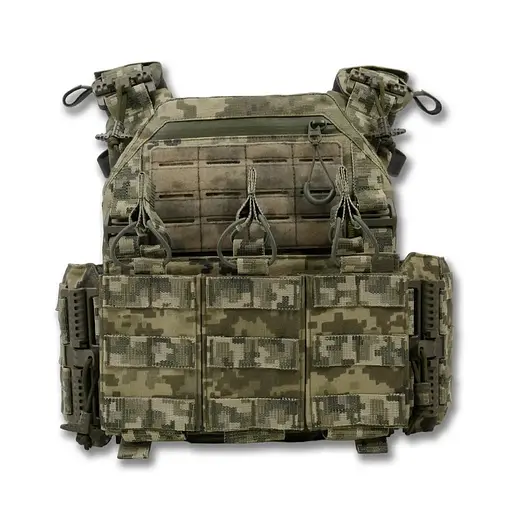 Плитоноска Kiborg GU gen.2 + 3 подсумка Pixel (1000-k45001) - фото 7