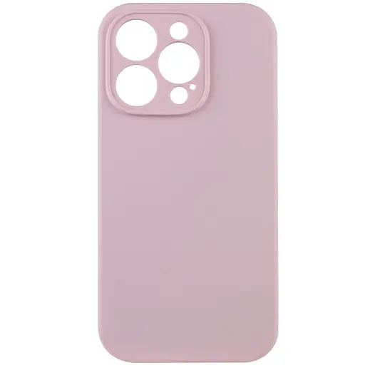Чехол Epik Silicone Case Full Camera Protective AA NO LOGO для Apple iPhone 13 Pro Max 6.7 Розовый/Chalk Pink