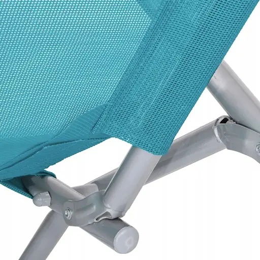 Кресло-шезлонг Jumi раскладной голубой - фото 7