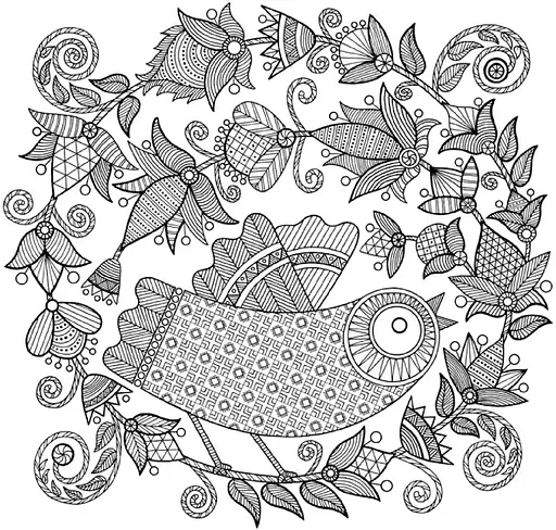 Звіросад. Розмальовка-антистрес - фото 3