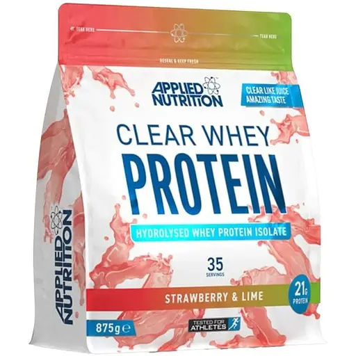 Протеїн Applied Nutrition Clear Whey Protein, 875 грам - Полуниця-лайм