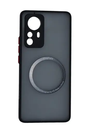 Магнітний чохол XON PhoneCase Magnetic для Xiaomi Mi 12 Pro (PCMB311121200B 9847) Чорний - фото 1