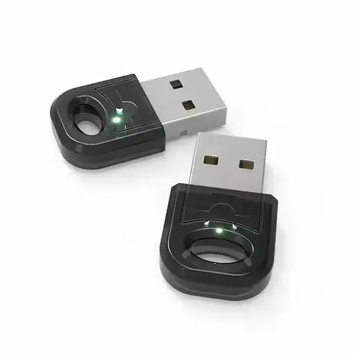Адаптер USB bloetooth, STLab, v5.0, черный, Slim (BT-5.0) - фото 1