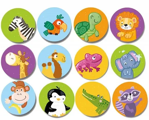 Дитяча настільна гра Мемо "Дикі тварини" DoDo 300157 від 3-х років - фото 2