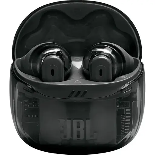 Навушники бездротові JBL Tune Flex 2 Ghost Black (JBLTFLEX2GBLK) - фото 2