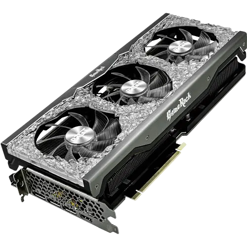 Видеокарта GeForce RTX 3070 Ti 8GB Palit GameRock (NED307T019P2-1047G) Б/У - фото 2