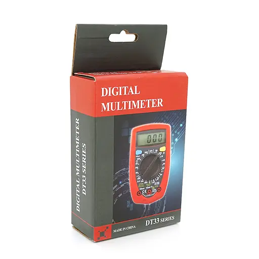 Мультиметр DT33B Вимірювання: V, A, R - фото 2
