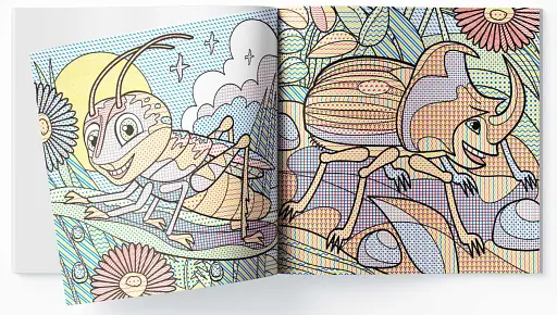 Водяні розмальовки. Комахи - фото 3