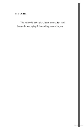 ReWork: Change the Way You Work Forever - фото 15