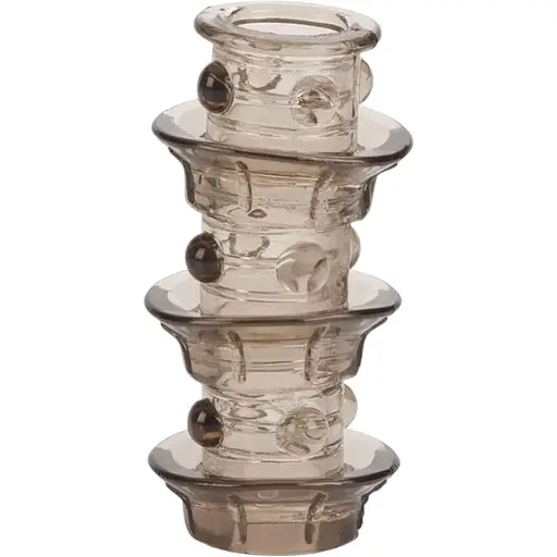 Насадка на пенис CalExotics Dr. Joel Kaplan Triple Stacker Beaded Girth Ring  8.2 см черный