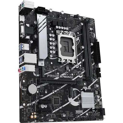 Материнская плата Asus Prime B760M-K s1700 B760 2xDDR5 M.2 HDMI D-Sub mATX - фото 3