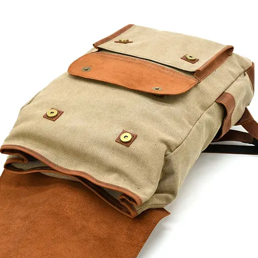 Чоловічий шкіряний рюкзак TARWA 42х33х12 см sum0026128 - фото 6