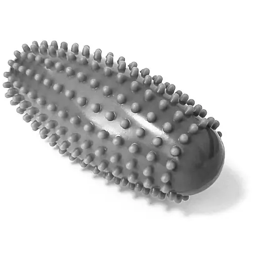Масажний ролик Almond EasyFit овальний із шипами сірий (EF-1071-GY) - фото 1