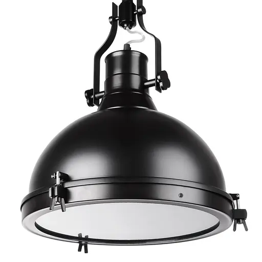 Люстра Brille лофт підвісна E27 60W BK (BL-159S/1) - фото 3