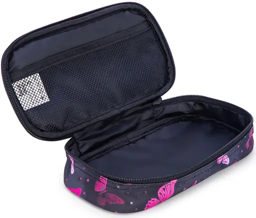 Пенал шкільний для дівчинки з Котиком м'який School Standard (PSS-112) - фото 2