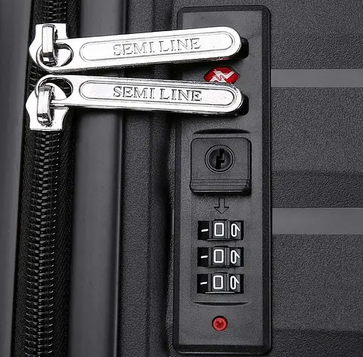 Валіза Semi Line 24" (M) Black (T5794-2) (DAS303024) - фото 5