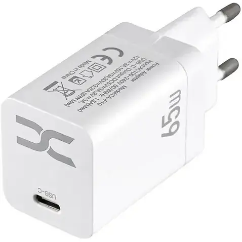 Зарядний адаптер блок живлення DC CA-F10 PD 65 W білий - фото 1