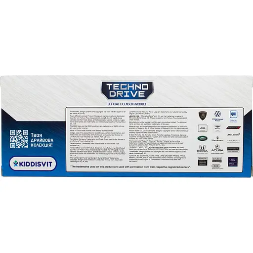 Автомодель TechnoDrive Chevrolet Corvette Split Window 1963 матовый черный (250411U) - фото 14