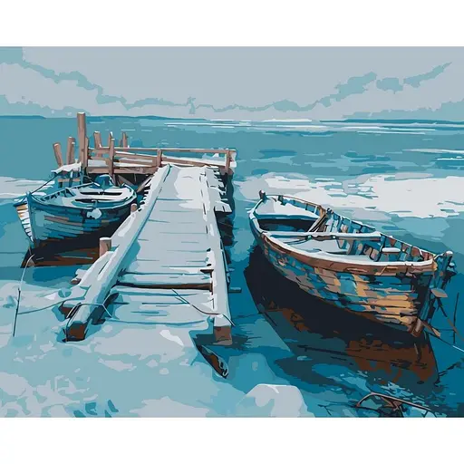 Картина за номерами "Холодна пристань" Art Craft 11079-АС 40х50 см - фото 1