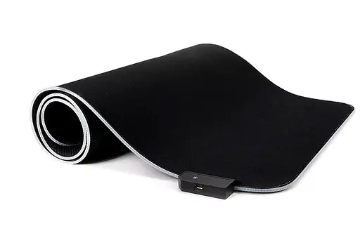 Ігрова поверхня з RGB підсвіткою FeelTouch 800х300х3 мм Black - фото 4