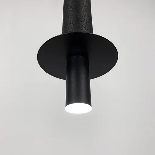 Підвіс Aurea із чорним бетонним корпусом 38х6 см Line.F MJ 161-120*430 BK - фото 2