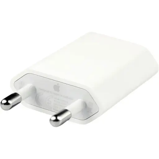 Блок живлення Power adapter 5W для Apple Original EU (євро вилка) MD813 A1400 - фото 1