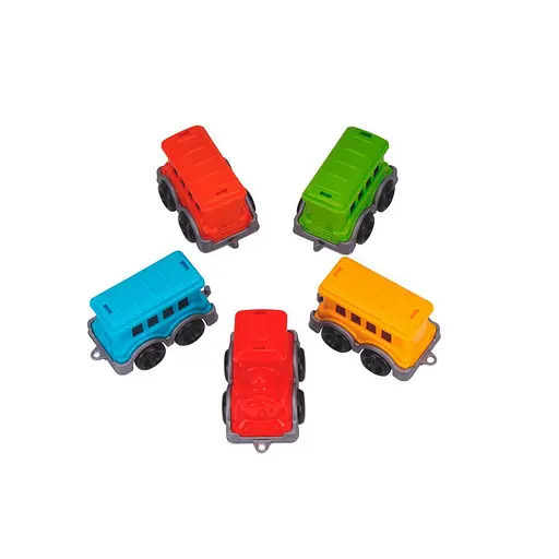 Детский игровой набор "Поезд Мини" 9116TXK 1 поезд, 4 вагончика - фото 4