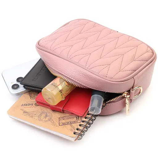 Кожаная женская сумка Vintage 20.5х14.5х7.5 см sum0026566 - фото 10