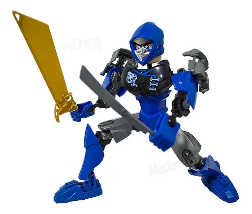 Герої Нінзяго, висота 22 см, тіло-конструктор, зброя
