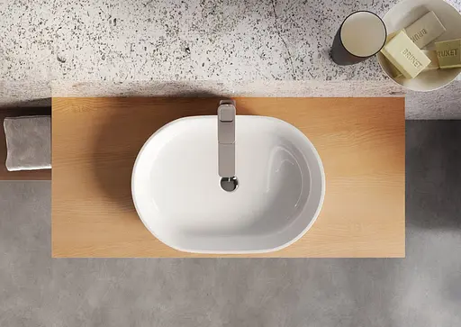 Умивальник Ravak Moon 2 56x40 XJN01300002, Білий - фото 2