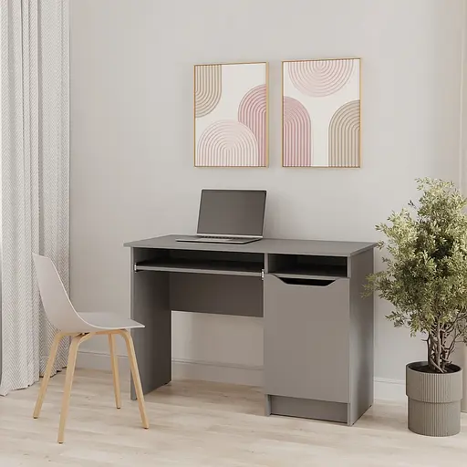 Письменный стол MebelStar Лилу 110x50x75 см Серая мышка (MBS-1374)