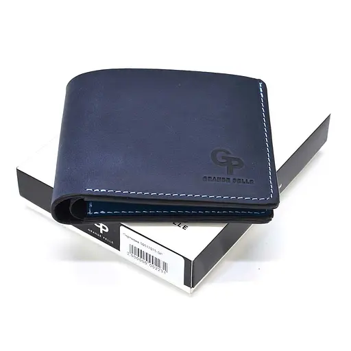 Мужской кожаный кошелек Grande Pelle acs0029290 - фото 7