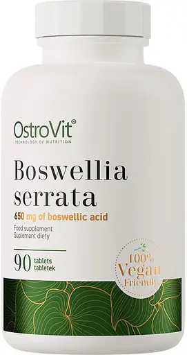 Натуральна добавка OstroVit Vege Boswellia Serrata, 90 таблеток - фото 1