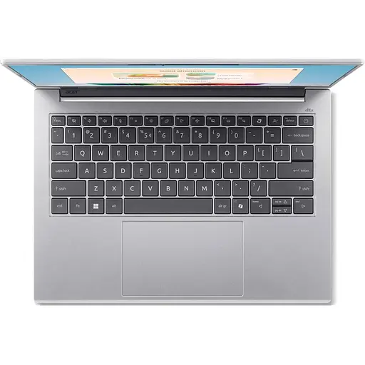 Ноутбук ACER Aspire 14 AI A14-53M-7898, (NXJLHEX003), процесор Intel Core Ultra 7 256 В (до 4,8 ГГц), 14-дюймовий WUXGA-дисплей, 16 ГБ, SSD 512 ТБ, відеокарта Pure Silver - фото 3