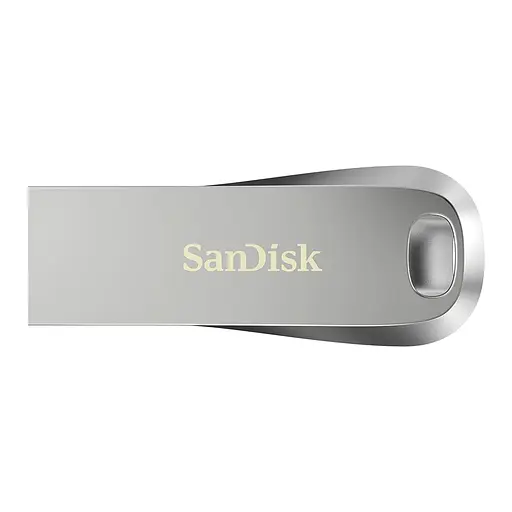 SanDisk Накопичувач 128GB USB 3.2 Type-A Ultra Luxe Срібний - фото 1
