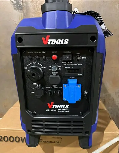 Інверторний генератор VTOOLS VG2350iS (1,8 - 2,0 кВт)  з дисплеєм - фото 6
