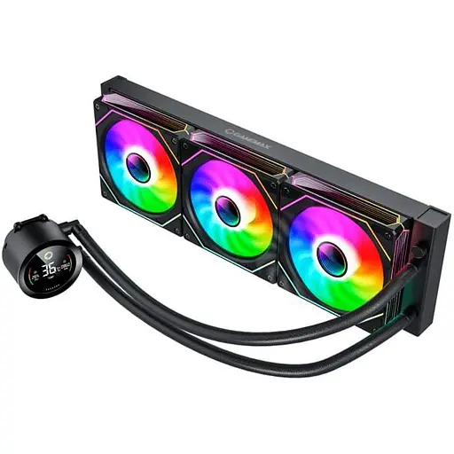 СВО GameMax IceBurg 360 Digital BK (IceBurg 360 Digital BK) - фото 1