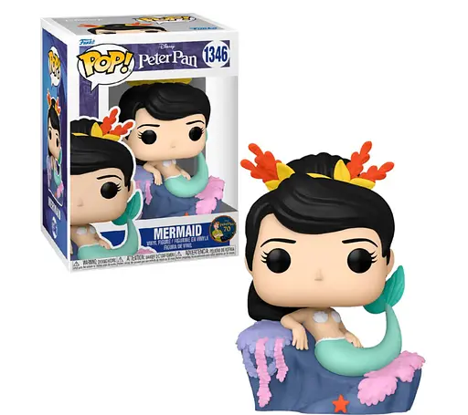 Фигурка Русалка Питер Пэн Дисней Funko Pop Фанко Поп Mermaid Peter Pan 10 см FP D PP M 1346