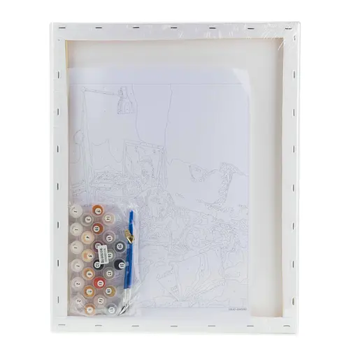 Набір для розпису по номерах "Вихідний з чотирилапим другом" 40*50 см,  IDEA2-GX45582, ТМ "99IDEAS" - фото 6