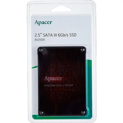 SSD накопитель Apacer AS350X 128GB (AP128GAS350XR-1) [126333] - фото 5