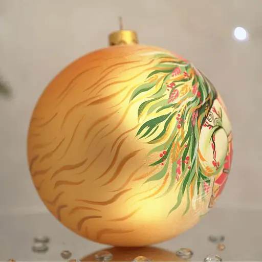 Ялинкова прикраса Санта Шоп Символ життя скло (4820001154450) - фото 2