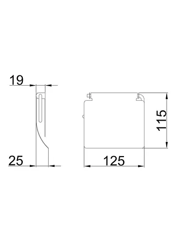 Тримач для туалетного паперу хром Frap F504 6/60 Хром - фото 4