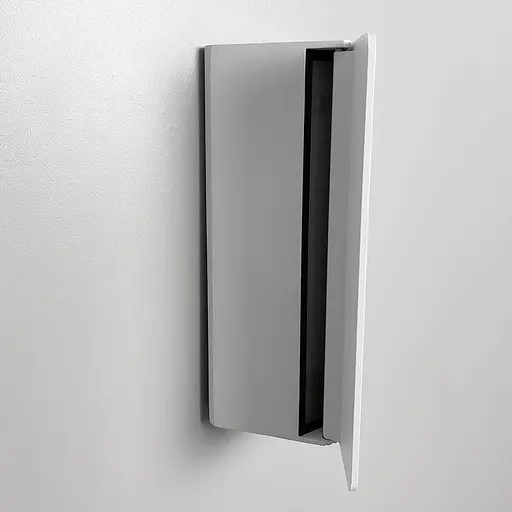 Біле мінімалістичне регулююче бра Line F 19х8 см Арт. WB 44/190 WT - фото 5