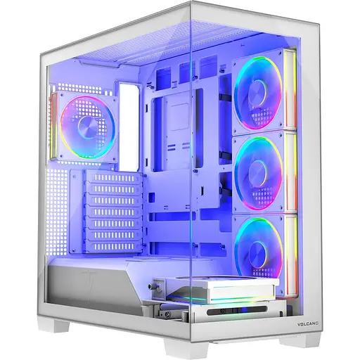 Корпус Modecom VOLCANO STELLAR ARGB без БЖ WHITE (AT-STELLAR-5F-ARGB-20) - фото 2